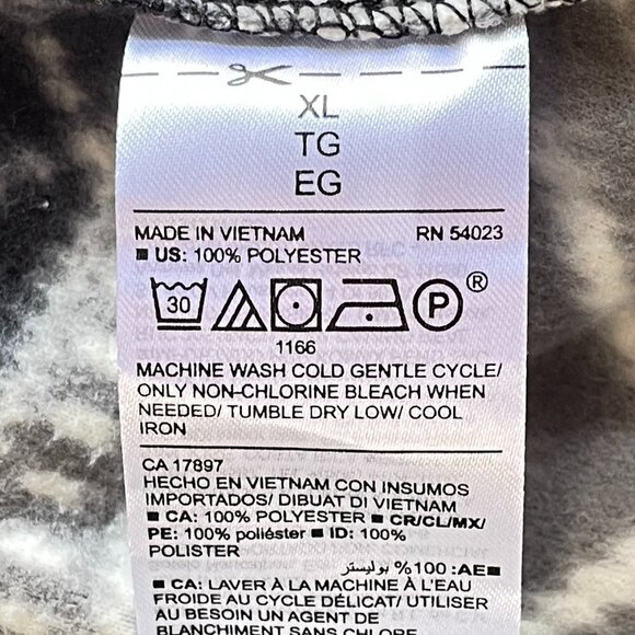 Old Navy NEW Stretch Sleep Pants Microfleece Nordic Pattern with Elastic Waist - Picture 6 of 8